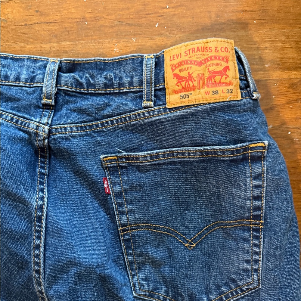 Levi's Men's 505 Denim Jeans - Classic Blue